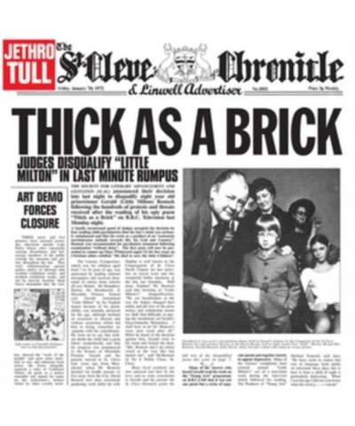 Jethro Tull LP Vinyl Record - Thick As A Brick $19.12 Vinyl