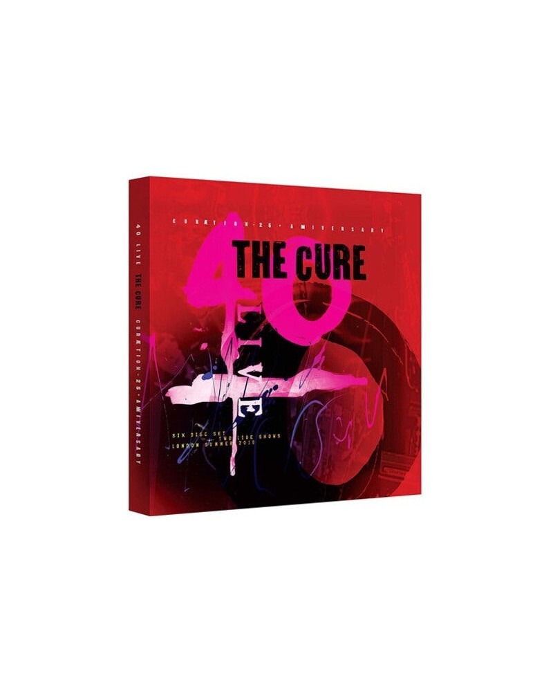 The Cure 40 LIVE CURAETION 25 + ANNIVERSARY DVD $33.81 Videos