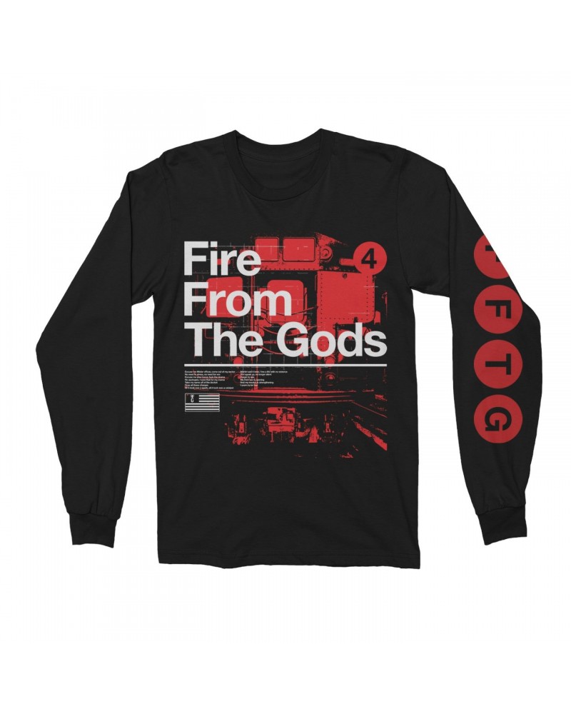 Fire From The Gods Subway Onyx Long Sleeve $10.25 Shirts