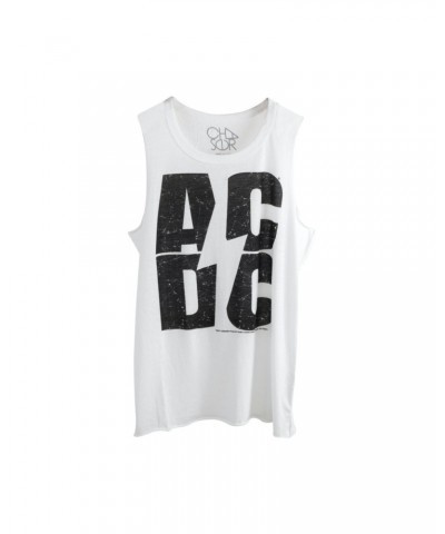 AC/DC Black Logo White Tank $7.75 Shirts