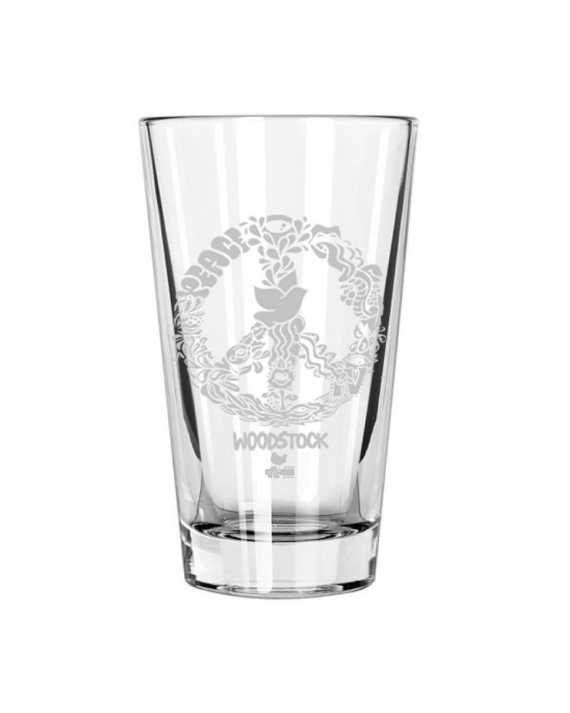 Woodstock 420 Laser Etched Pint Glass $4.65 Drinkware