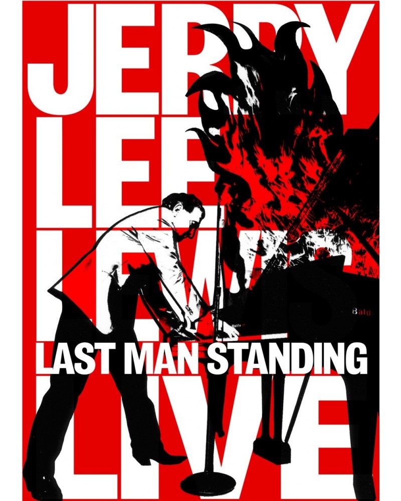 Jerry Lee Lewis LAST MAN STANDING DVD $6.88 Videos