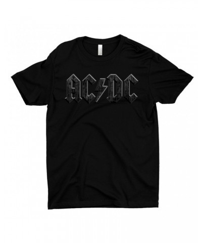AC/DC T-Shirt | Crocodile Texture Logo Shirt $7.49 Shirts