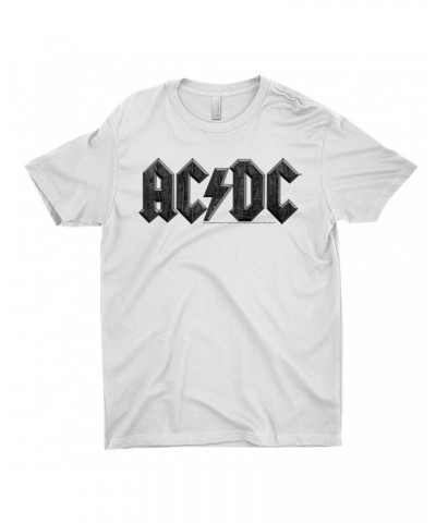 AC/DC T-Shirt | Crocodile Texture Logo Shirt $7.49 Shirts