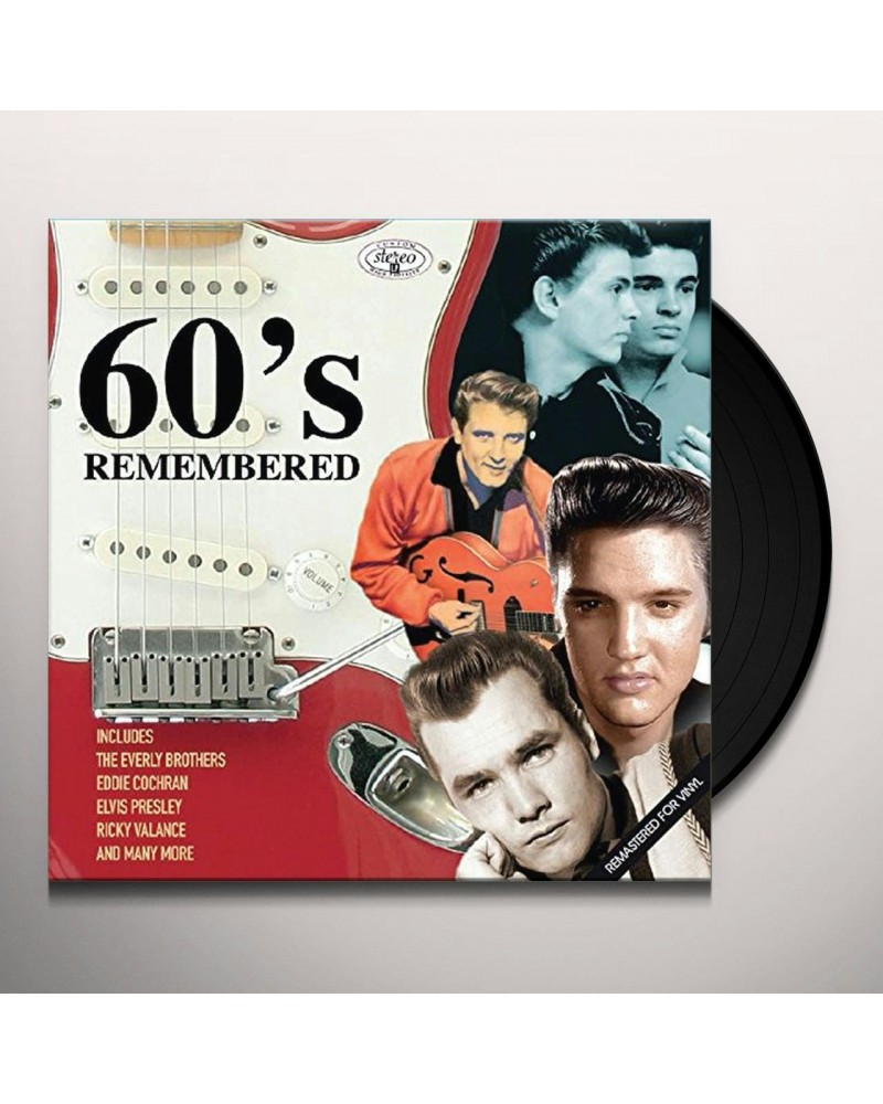 60'S Remembered / Various Vinyl Record $8.82 Vinyl