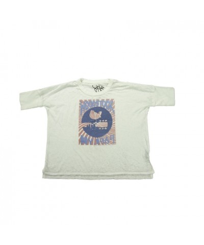 Woodstock NY '69 Rising Sun Cropped T-Shirt $1.95 Shirts
