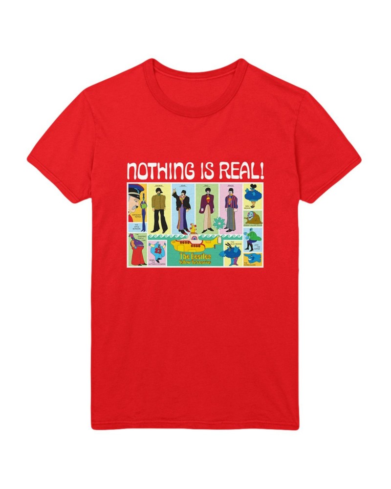 The Beatles Yellow Submarine 50th Anniversary Red T-Shirt $10.50 Shirts