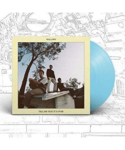 Wallows Tell Me That It's Over (Light Blue) Vinyl Record $14.07 Vinyl