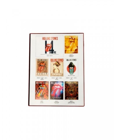 The Rolling Stones Deluxe Asian Tour Poster Set $205.00 Decor