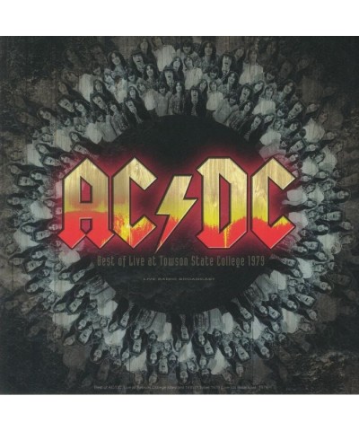 AC/DC LP Vinyl Record - Best Of Live At Towson State College 19 79 $10.75 Vinyl