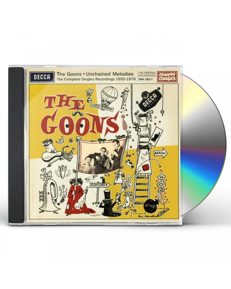 Goons UNCHAINED MELODIES: COMPLETE RECORDINGS 1955-1978 CD $3.56 CD