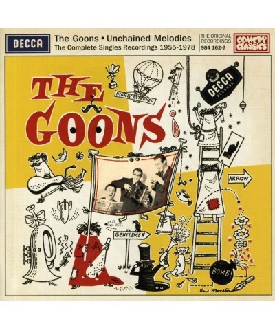 Goons UNCHAINED MELODIES: COMPLETE RECORDINGS 1955-1978 CD $3.56 CD