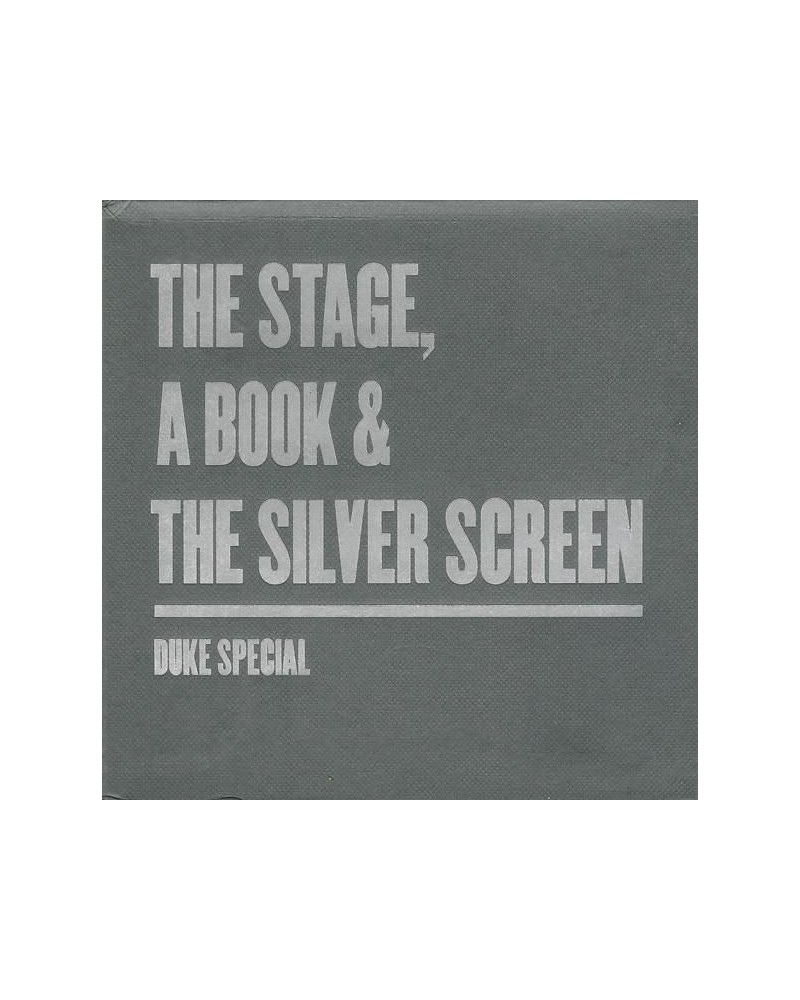 Duke Special STAGE THE BOOK AND THE SILVER SCREEN CD $9.30 CD