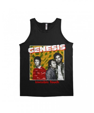 Genesis Unisex Tank Top | Invisible Touch Throwback Poster Distressed Shirt $10.98 Shirts