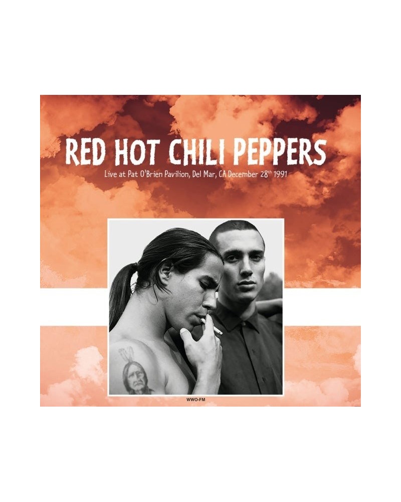 Red Hot Chili Peppers LP Vinyl Record - Live At Pat O'Brien Pavilion Del Mar Ca December 28th 19 91 (Red Vinyl) $10.75 Vinyl