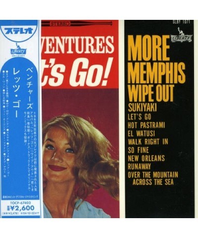 Ventures LET'S GO CD $10.80 CD