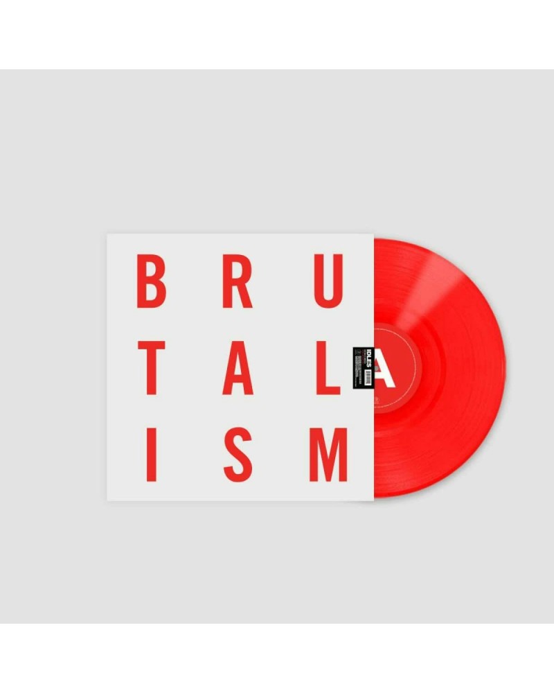 IDLES Five Years Of Brutalism (Red) Vinyl Record $20.25 Vinyl