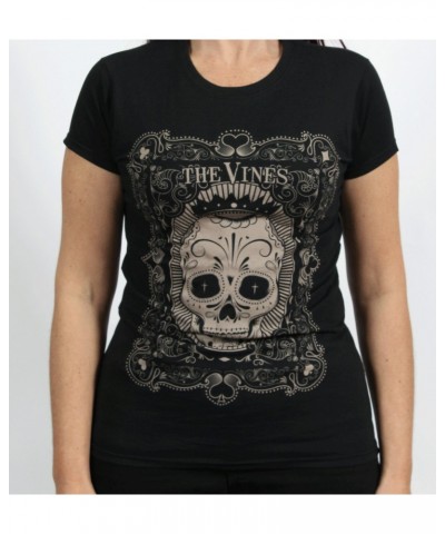 The Vines Skull Girls Black Tshirt $7.15 Shirts