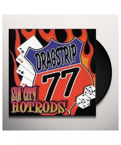 Dragstrip 77 Sin City Hotrods Vinyl Record $6.00 Vinyl