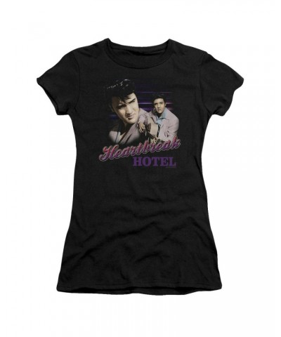 Elvis Presley Juniors Shirt | HEARTBREAK HOTEL Juniors T Shirt $9.00 Shirts