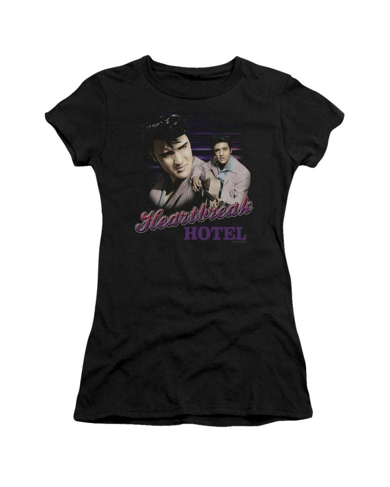 Elvis Presley Juniors Shirt | HEARTBREAK HOTEL Juniors T Shirt $9.00 Shirts