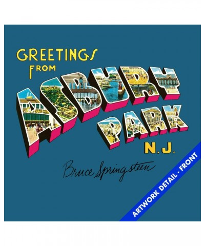 Bruce Springsteen T-Shirt | Greetings From Asbury Park Album Cover Art T-Shirt $4.31 Shirts