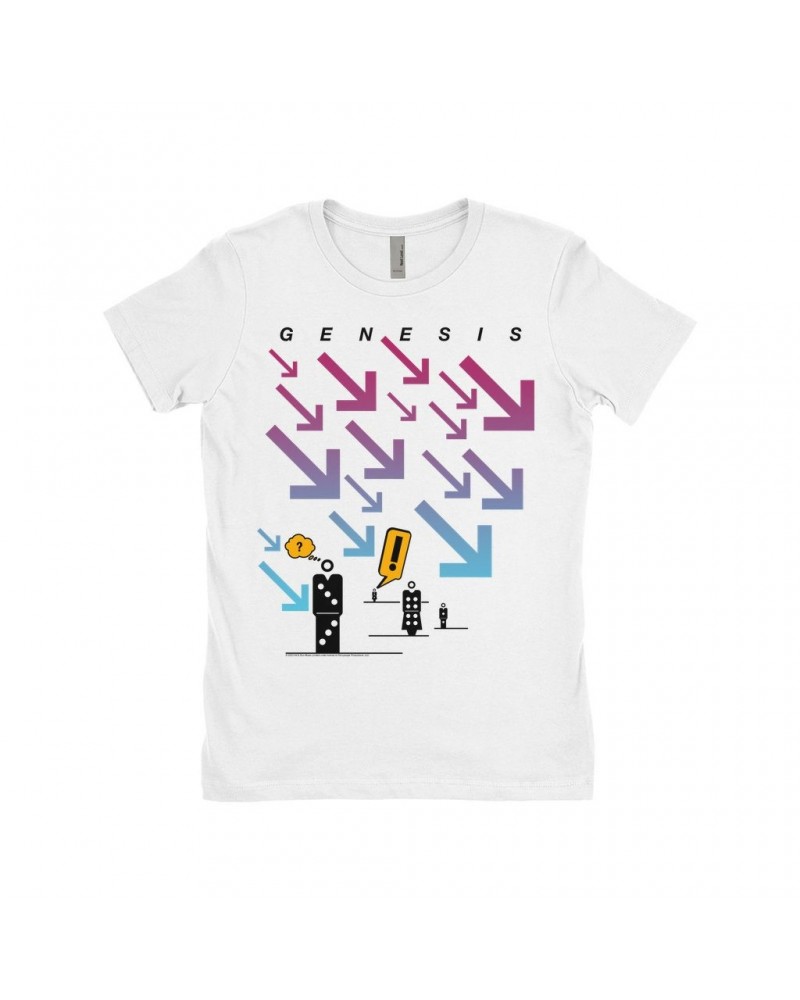 Genesis Ladies' Boyfriend T-Shirt | Live In Concert 1986 Tour Shirt $9.98 Shirts