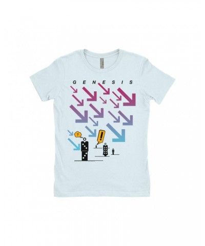 Genesis Ladies' Boyfriend T-Shirt | Live In Concert 1986 Tour Shirt $9.98 Shirts