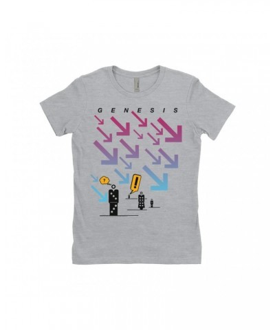 Genesis Ladies' Boyfriend T-Shirt | Live In Concert 1986 Tour Shirt $9.98 Shirts