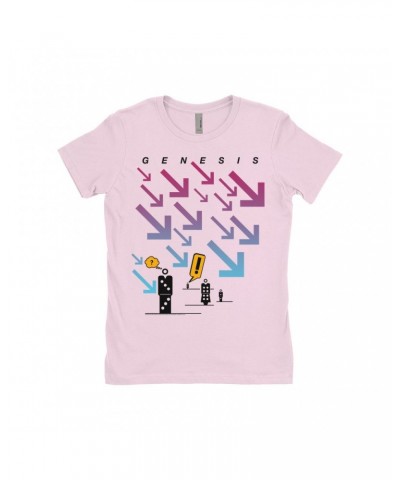 Genesis Ladies' Boyfriend T-Shirt | Live In Concert 1986 Tour Shirt $9.98 Shirts