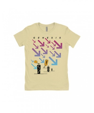 Genesis Ladies' Boyfriend T-Shirt | Live In Concert 1986 Tour Shirt $9.98 Shirts