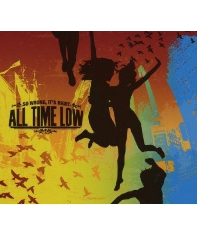 All Time Low SO WRONG IT'S RIGHT - GOLD Vinyl Record $8.60 Vinyl