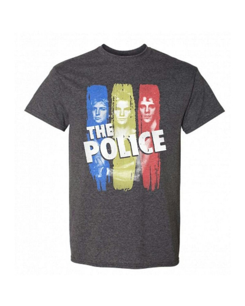 The Police Vertical Stripes T-Shirt $10.20 Shirts