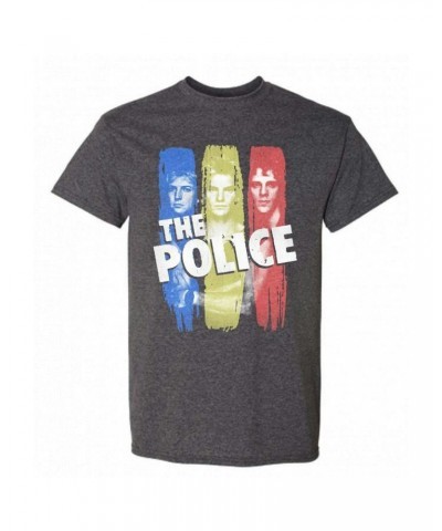 The Police Vertical Stripes T-Shirt $10.20 Shirts