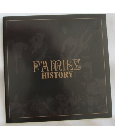 Family HISTORY CD $5.03 CD