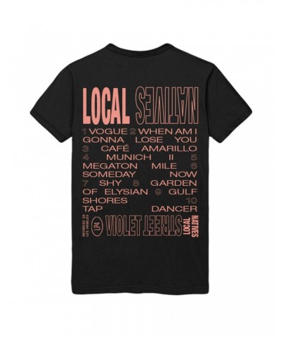 Local Natives Violet Street T-Shirt $11.00 Shirts