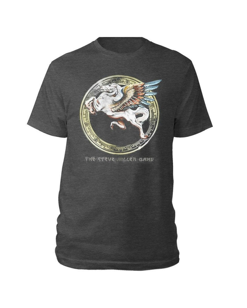 Steve Miller Band Pegasus Heather Grey Tee $13.67 Shirts