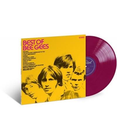 Bee Gees Best Of Bee Gees Vinyl Record $15.72 Vinyl