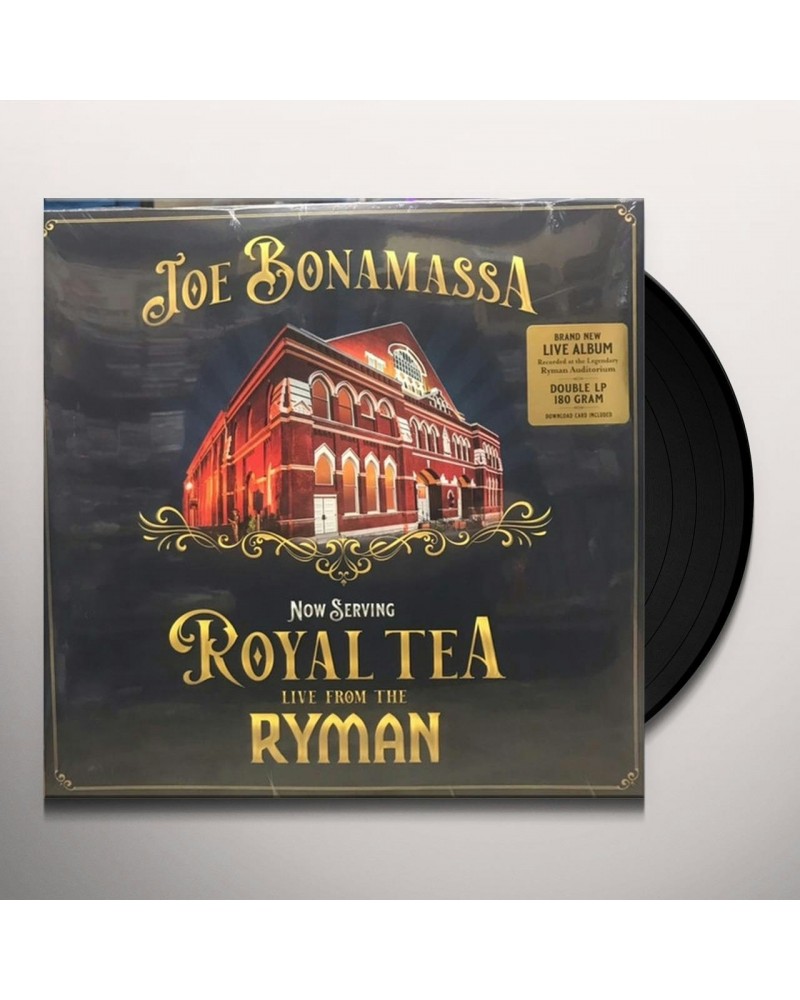 Joe Bonamassa NOW SERVING: ROYAL TEA: LIVE FROM THE RYMAN Vinyl Record $10.92 Vinyl