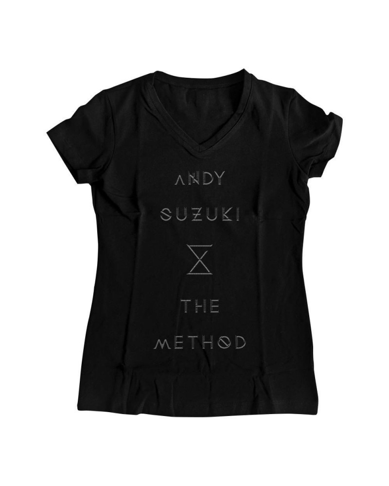 Andy Suzuki & The Method ASTM - Logo Ladies V-Neck Tee $6.00 Shirts