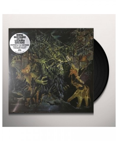 King Gizzard & The Lizard Wizard MURDER OF THE UNIVERSE (TRANSPARENT GREEN W/MUSTARD YELOW SPLATTER VINYL) Vinyl Record $12.7...