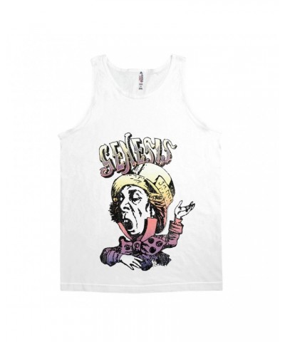Genesis Unisex Tank Top | Colorful Ombre Mad Hatter Shirt $8.23 Shirts