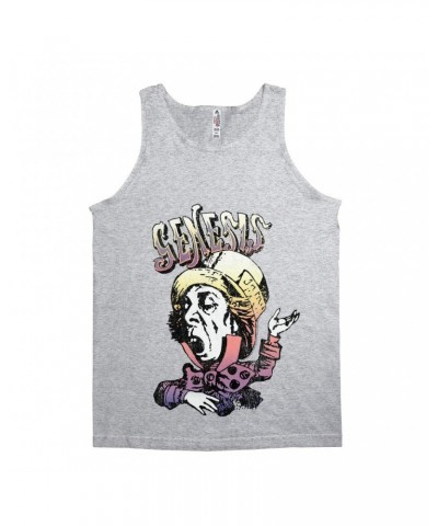 Genesis Unisex Tank Top | Colorful Ombre Mad Hatter Shirt $8.23 Shirts