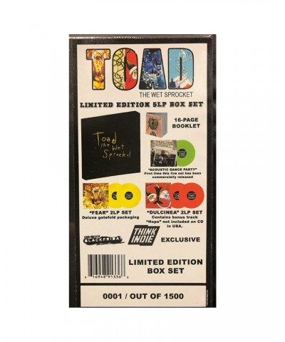 Toad The Wet Sprocket Limited Edition 5 LP Box Set (Vinyl) $49.50 Vinyl