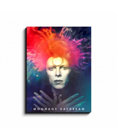 David Bowie Wall Art | Moonage Day Dream Splatter Artwork By Masayoshi Sukita Canvas Wrap $20.38 Decor