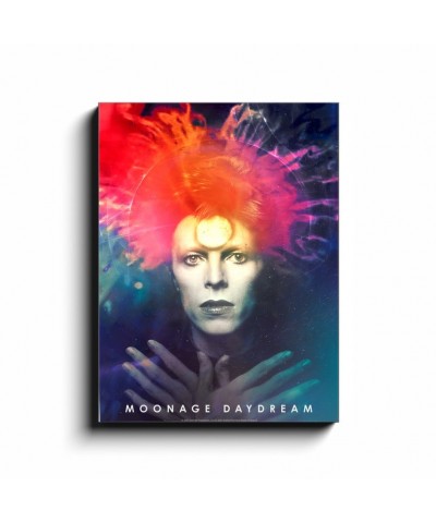 David Bowie Wall Art | Moonage Day Dream Splatter Artwork By Masayoshi Sukita Canvas Wrap $20.38 Decor