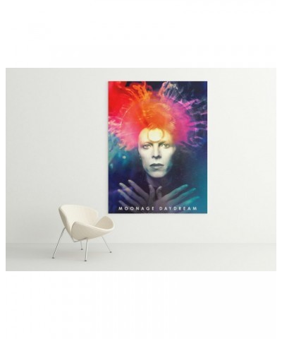 David Bowie Wall Art | Moonage Day Dream Splatter Artwork By Masayoshi Sukita Canvas Wrap $20.38 Decor