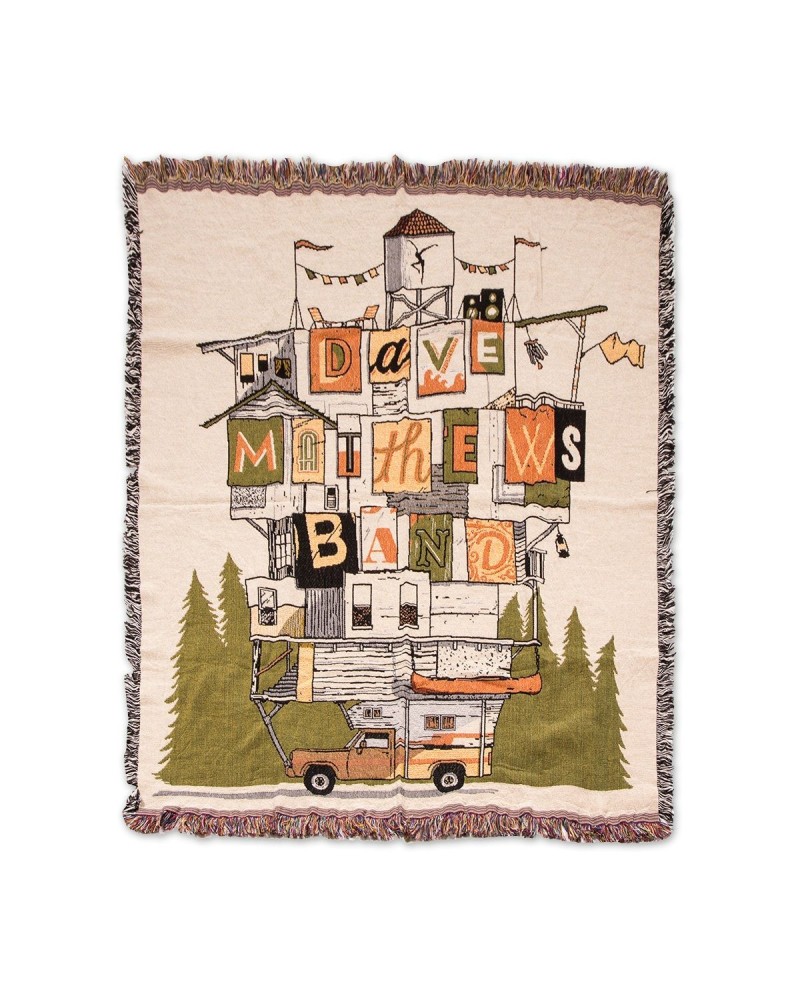 Dave Matthews Band 2015 VIP Camper Blanket $23.25 Blankets