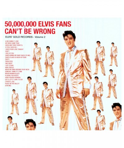 Elvis Presley 50 MILLION ELVIS FANS CAN'T BE WRONG (180G) Vinyl Record $16.41 Vinyl