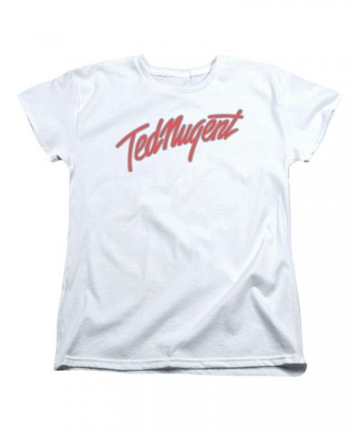 Ted Nugent Women's Shirt | CLEAN LOGO Ladies Tee $6.60 Shirts